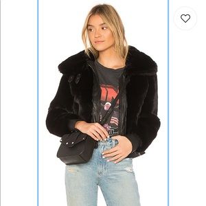 Blank NYC Fur Coat
